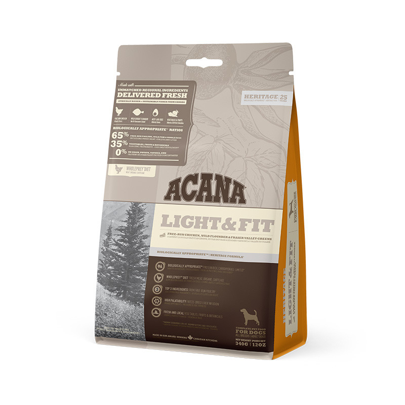 Acana Heritage Light and Fit Сухой корм для собак с избыточным весом