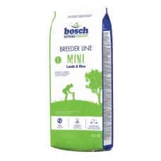 Bosch Breeder Line Mini Lamb & Rice Сухой корм для взрослых собак мелких пород с ягненком и рисом