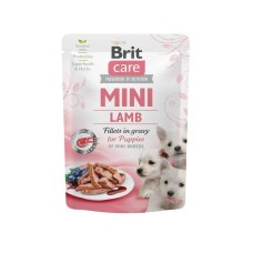 Brit Care Dog Puppy Mini Lamb Fillets in gravy Консервы для щенков мелких пород с ягненком в соусе