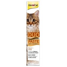 GimCat Anti-Hairball Duo-Paste Паста для вывода шерсти с сыром и солодом