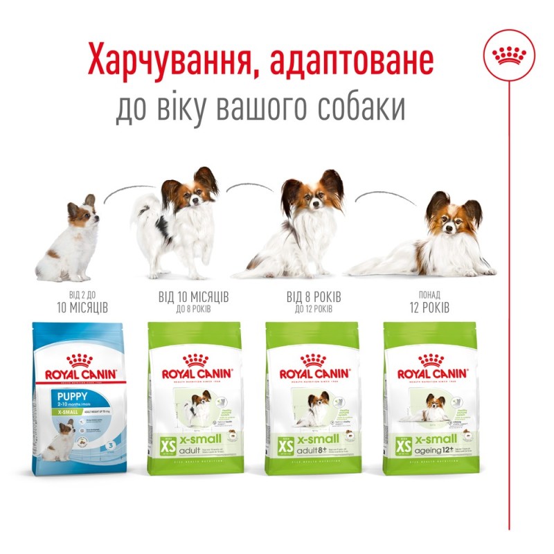 Royal Canin Xsmall Adult 8+ Сухой корм для собак