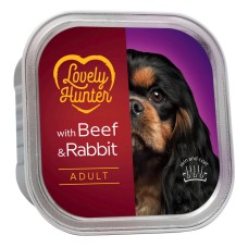 Lovely Hunter Dog Adult Beef & Rabbit Консервы для взрослых собак с говядиной и кроликом