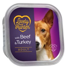 Lovely Hunter Dog Adult Beef & Turkey Консервы для взрослых собак с говядиной и индейкой