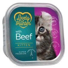 Lovely Hunter Kitten Beef Консервы для котят с говядиной