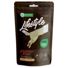 Nature's Protection Lifestyle Dog Adult Dried Rabbit Ears Лакомство для взрослых собак сушеные кроличьи уши