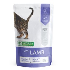 Nature‘s Protection Cat Adult Sensitive Digestion Lamb Консервы для взрослых кошек с чуствительным пищеварением с ягненком