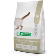 Nature's Protection Sterilised Junior Poultry with Krill All Breeds Сухой корм для стерилизованных котят с мясом птицы и крилем
