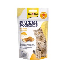 GimCat Nutri Pockets with Cheese & Taurine Лакомства для кошек с сыром и таурином