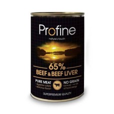 Profine Dog Beef and Beef Liver Консервы для взрослых собак с говядиной и печенью