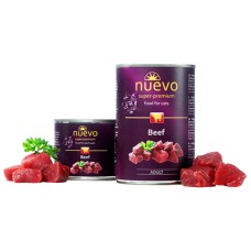 Nuevo Adult Beef Консервы для взрослых кошек с говядиной