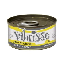 Vibrisse Adult Chicken Консервы для взрослых кошек с курицей в собственном соку в банке