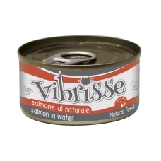 Vibrisse Adult Salmon Консервы для взрослых кошек с лососем в собственном соку в банке