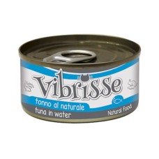 Vibrisse Adult Tuna Консервы для взрослых кошек с тунцом в собственном соку в банке