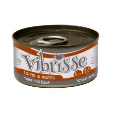 Vibrisse Adult Tuna & Beef Консервы для взрослых кошек с тунцом и говядиной в банке