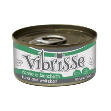 Vibrisse Adult Tuna & Smelt Консервы для взрослых кошек с тунцом и корюшкой в банке