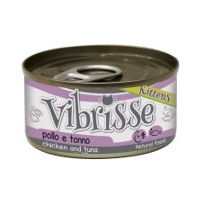 Vibrisse Kitten Tuna & Chicken Консервы для котят с тунцом и курицей в банке