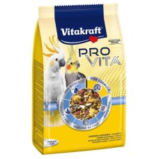 Vitakraft Pro Vita Корм с пробиотиком для средних попугаев