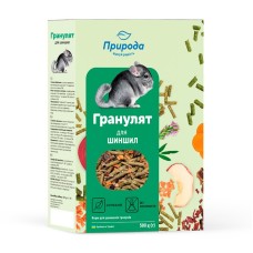 Природа «Гранулят» Корм для шиншилл