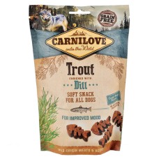 Carnilove Dog Semi-Moist Trout with Dill Лакомства для взрослых собак с форелью и укропом