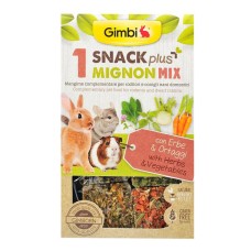 GimBi Лакомство для грызунов Микс травы и овощи