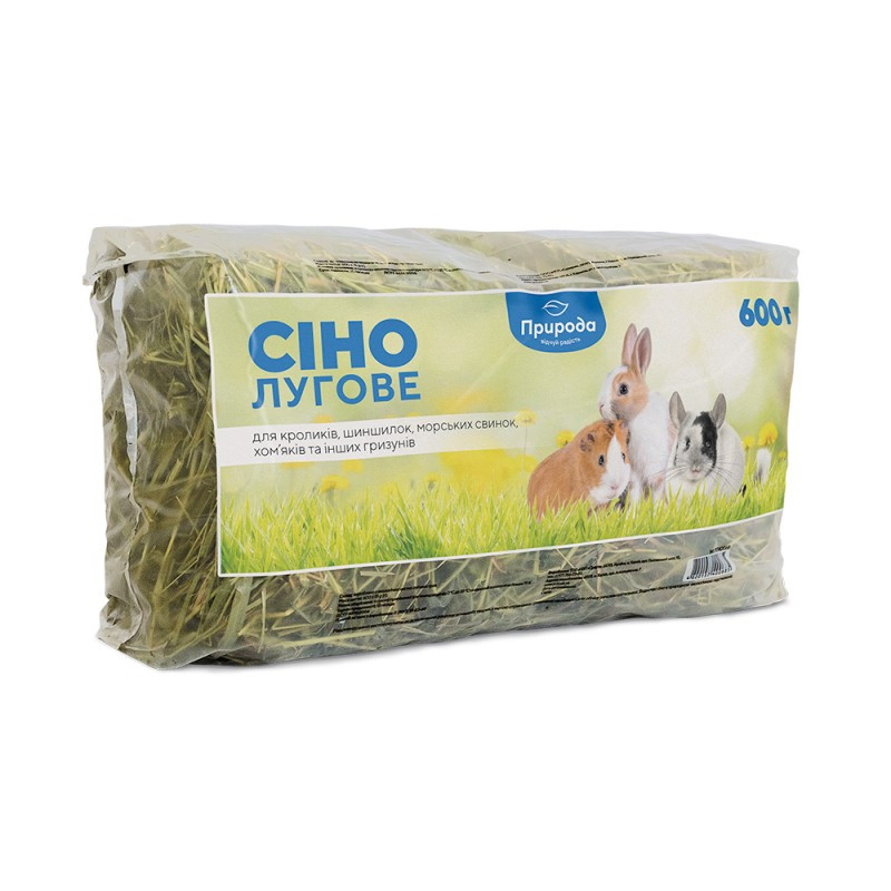 Природа Сено для грызунов луговое