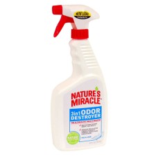 8in1 Natures Miracle 3in1 Odor Destroyer Fresh Linen Уничтожитель пятен и запаха с ароматом свежего белья