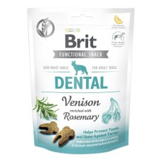 Brit Care Dog Adult Functional Snack Dental Venison Ласощі для дорослих собак з дичиною та розмарином
