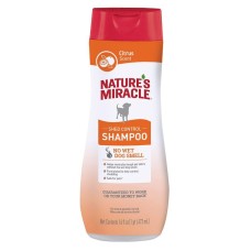 8in1 Natures Miracle Shed Control Citrus Shampoo Шампунь против линьки с цитрусом для собак