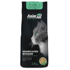 Animall Expert Choice Mint Древесный впитывающий наполнитель с мятой