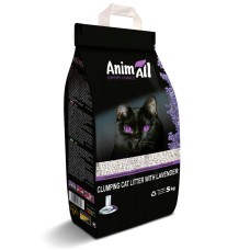 AnimAll Expert Choice Lavender Бентонитовый наполнитель средний с ароматом лаванды