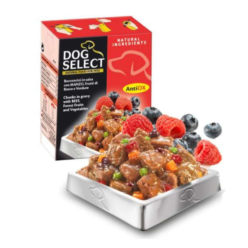 Dog Select Beef Forest Fruits & Vegetables Консервы для взрослых собак с говядиной лесными фруктами и овощами