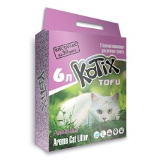 Kotix Tofu Lavender Гранулированный комкующийся наполнитель с ароматом лаванды