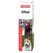 Beaphar Oftal Капли для очищения глаз для собак и кошек