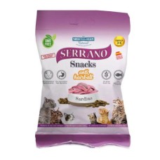 Mediterranean Natural Serrano Snacks Cat Anti Hairball Sardine Ласощі для дорослих кішок з сардинами