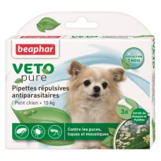 Beaphar Bio Spot On Veto pure Капли от блох клещей и комаров для собак малых пород