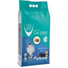 Van Cat Marseille Soap Perfumed Комкующийся бентонитовый наполнитель с ароматом марсельского мыла