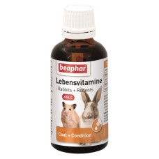 Beaphar Lebensvitamine Coat & Condition Кормовая добавка для кроликов и грызунов