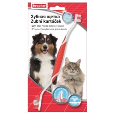 Beaphar Toothbrush Зубная щетка двусторонняя для собак и кошек