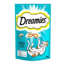 Dreamies Salmon Лакомства для кошек с лососем