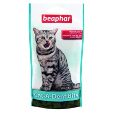Beaphar Cat-A-Dent-Bits Подушечки для чистки зубов для кошек