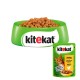 Kitekat Natural Vitality Консервы для взрослых кошек с курицей в соусе в пауче