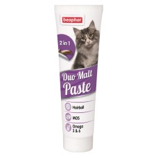 Beaphar Duo Malt Paste Паста двойного действия для кошек
