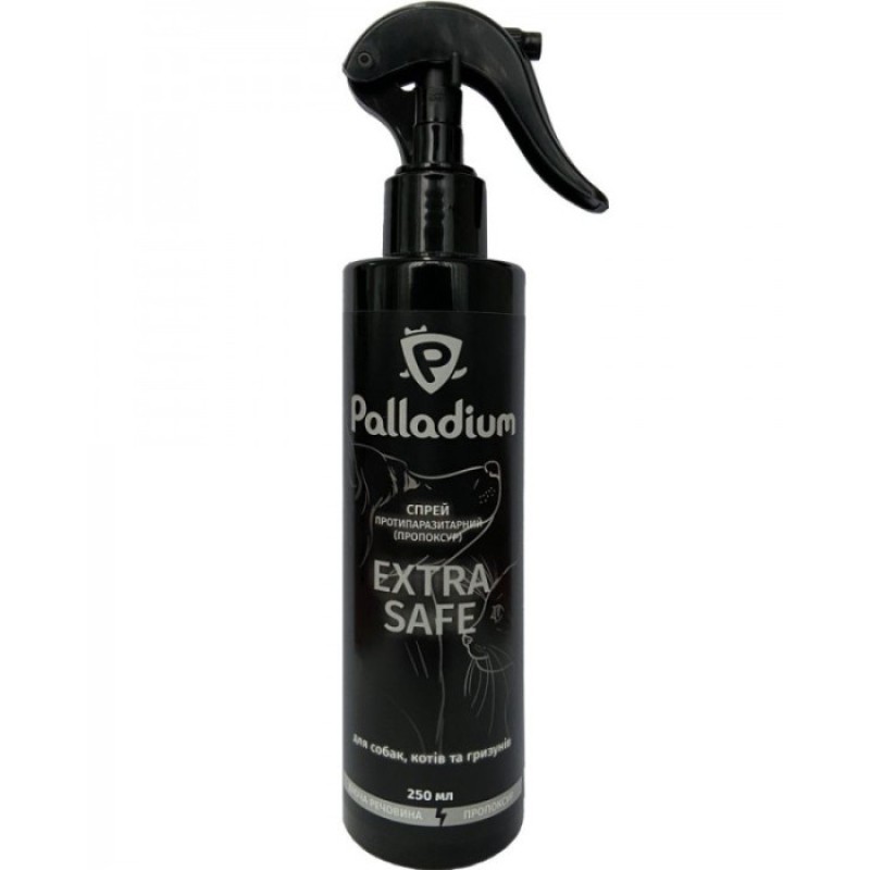 Palladium Extra Safe Спрей от блох и клещей для собак кошек и грызунов