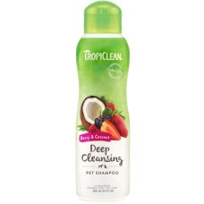 TropiClean Berry & Coconut Шампунь Ягода и кокос для собак и кошек