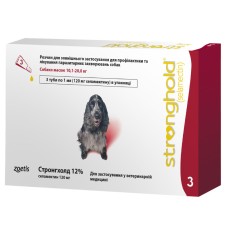 Zoetis Стронгхолд 12% Капли для собак 10-20 кг
