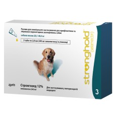Zoetis Стронгхолд 12% Капли для собак 20-40 кг