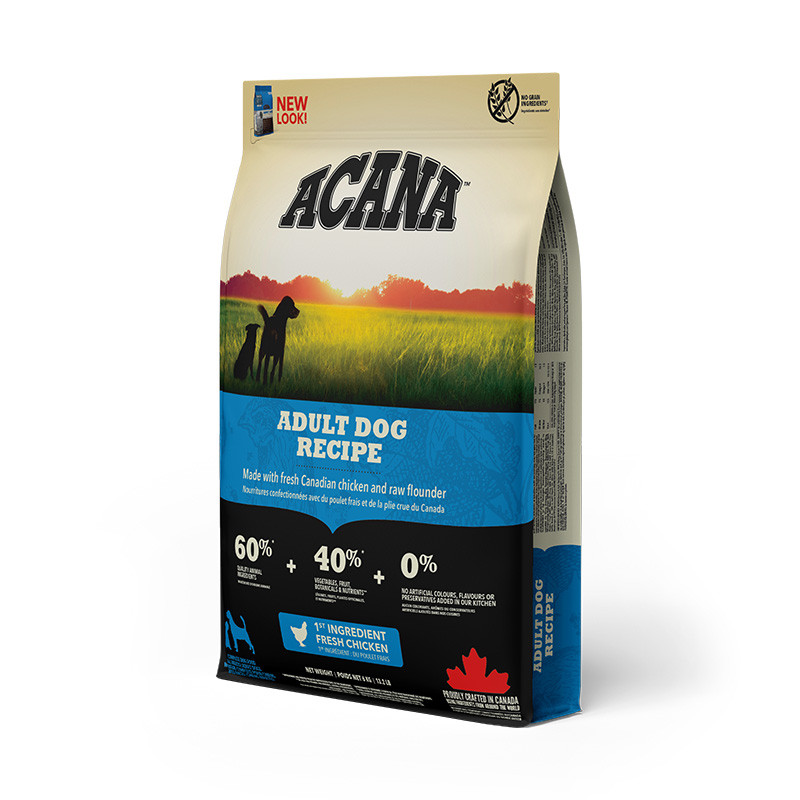 Acana Heritage Adult Dog Recipe Сухой корм для взрослых собак всех пород