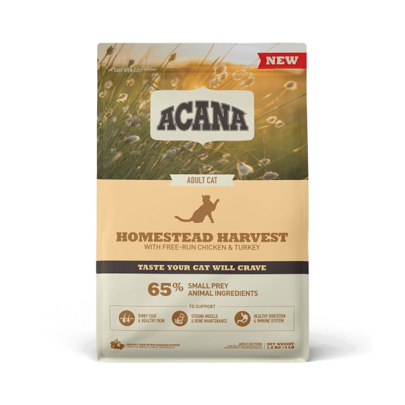 Acana New Homestead Harvest Cat Сухой корм для кошек всех пород