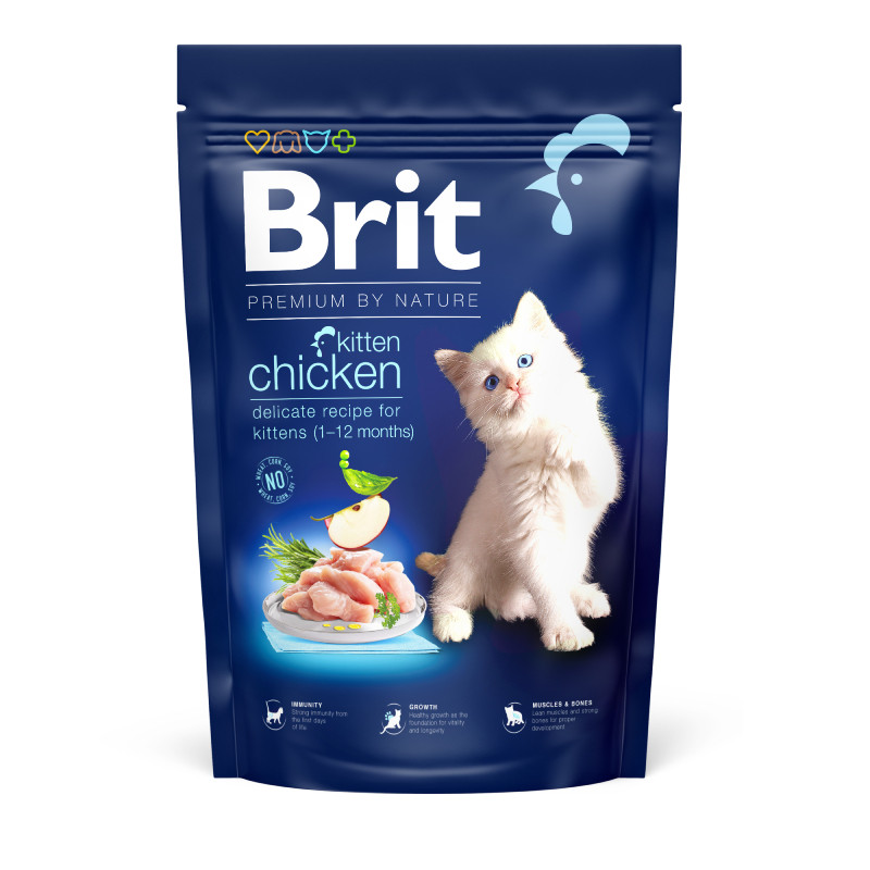 Brit Premium Cat Kitten by Nature Сухой корм для котят