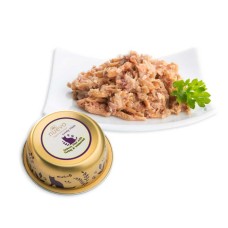 Nuevo Adult Alu-tray Консервы для взрослых кошек с филе индейки, тунцом и кошачьей мятой